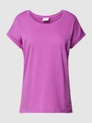 Vila T-Shirt mit Rundhalsausschnitt Modell 'DREAMERS PURE' in Pink, Gr...