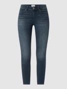 Only Skinny Fit Mid Waist Jeans mit Stretch-Anteil Modell 'Wauw' in Du...