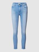 Only Slim Fit Jeans mit Label-Details Modell 'BLUSH LIFE' in Jeansblau...