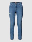 Only Regular Fit Jeans im Used-Look Modell 'DAISY' in Jeansblau, Größe...