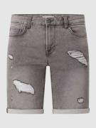 Only & Sons Jeansshorts mit Stretch-Anteil Modell 'Ply' in Hellgrau, G...