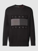 Tommy Jeans Strickpullover mit Label-Statement Modell 'TONAL FLAG' in ...