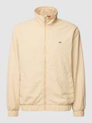 Tommy Jeans Jacke mit Stehkragen in Beige, Größe M