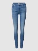 Tommy Jeans Skinny Fit Jeans mit Label-Stitching Modell 'NORA' in Jean...