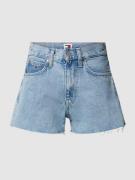 Tommy Jeans Shorts mit Label-Stitching Modell 'HOT PANT' in Hellblau, ...