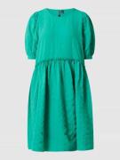 Pieces Kleid mit Tartan-Karo Modell 'Vudmilla' in Gruen, Größe XS