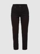 MAC Feminine Fit 5-Pocket-Jeans Modell MELANIE in Black, Größe 34/30