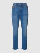 MAC Slim Fit Jeans mit verkürzter Passform in Hellblau, Größe 36/26