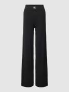 Calvin Klein Jeans Stoffhose mit Feinripp Modell 'VARIEGATED' in Black...
