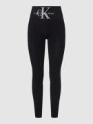 Calvin Klein Jeans Leggings mit Stretch-Anteil in Black, Größe XL