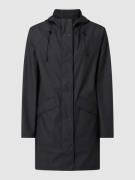 ICHI Parka mit Eingrifftaschen in Black, Größe L