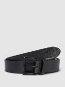 Tom Tailor Gürtel aus Leder mit Dornschließe Modell 'JASPER' in Black,...
