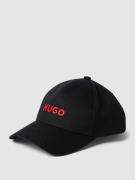 HUGO Basecap mit Label-Stitching in Black, Größe One Size