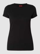 HUGO T-Shirt mit Rundhalsausschnitt Modell 'The Plain' in Black, Größe...