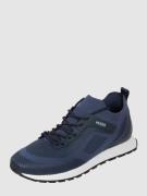 HUGO Sneaker aus Textil 'Iceline' in Blau, Größe 43