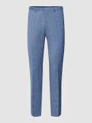 HUGO Anzughose mit Bügelfalten Modell 'Hesten' in Bleu, Größe 48