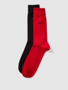 HUGO Socken im 2er-Pack in Rot, Größe 39/42