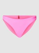 HUGO Bikini-Hose in unifarbenem Design Modell 'PURE' in Pink, Größe L