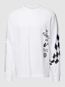 HUGO Sweatshirt mit Motiv-Print Modell 'Dasino' in Weiss, Größe S