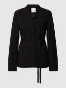 Object Blazer mit Stehkragen Modell 'CECILIE' in Black, Größe 38