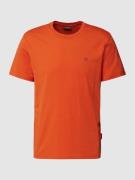 Napapijri T-Shirt mit Label-Stitching Modell 'SALIS' in Orange, Größe ...