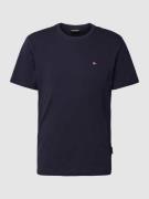Napapijri T-Shirt mit Label-Stitching Modell 'SALIS' in Marine, Größe ...