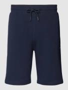 Napapijri Straight Fit Shorts mit elastischem Bund in Marine, Größe S