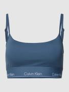 Calvin Klein Performance BH mit elastischem Bund in Rauchblau, Größe M