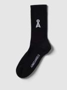 Armedangels Socken mit Label-Detail Modell 'SAAMU' in Black, Größe 35/...