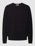 Armedangels Sweatshirt mit Label-Stitching Modell 'BAARO' in Black, Gr...