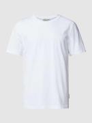 Armedangels T-Shirt im unifarbenen Design Modell 'JAAMES' in Weiss, Gr...