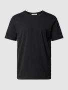 Armedangels T-Shirt im unifarbenen Design Modell 'JAAMES' in Black, Gr...