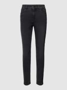 Marc Cain Slim Fit Jeans mit 5-Pocket-Design Modell 'SILEA' in Anthraz...