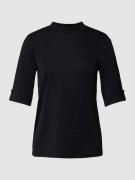 Marc Cain T-Shirt mit 1/2-Ärmel in Black, Größe 38