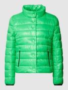 Marc Cain Steppjacke mit Reißverschlusstaschen in Neon Gruen, Größe 34