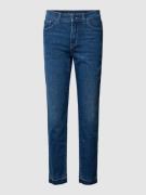 Marc Cain Slim Fit Jeans mit Eingrifftaschen in Jeansblau, Größe 34