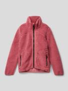 Killtec Jacke aus Teddyfell in Pink, Größe 152