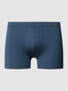Schiesser Boxershorts mit Allover-Muster Modell 'PURE MICRO' in Marine...
