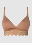 Skiny Soft-BH mit Spitze in Beige, Größe 36CD