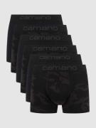 camano Trunks mit Stretch-Anteil im 6er-Pack in Black, Größe S