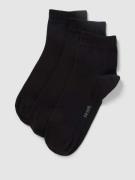 camano Socken mit Stretch-Anteil im 3er-Pack in Black, Größe 35/38