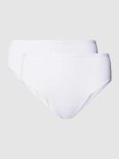 Mey Slip im unifarbenen Design Modell 'American Pants' in Weiss, Größe...