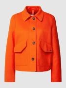 Cinque Jacke mit Umlegekragen Modell 'CIELVINAR' in Orange, Größe 38