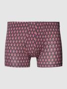 Calida Trunks mit Allover-Muster Modell 'Swiss Cotton Select' in Rot, ...