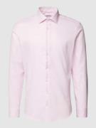 SEIDENSTICKER Slim Fit Business-Hemd mit Kentkragen in Rose, Größe 39