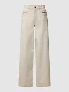 MOS MOSH Jeans mit ausgestelltem Bein Modell 'Colette' in Beige, Größe...