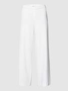 Raffaello Rossi Stoffhose mit elastischem Bund in Offwhite, Größe 42