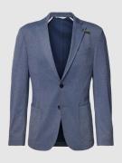 Baldessarini Slim Fit 2-Knopfsakko mit Anstecknadel Modell 'Seba' in B...