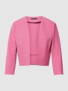 Vera Mont Cropped Cocktailjacke mit 3/4-Arm in Rose, Größe 36