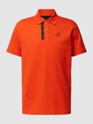 FIRE + ICE Regular Fit Poloshirt mit Label-Print Modell 'RAMON3' in Or...